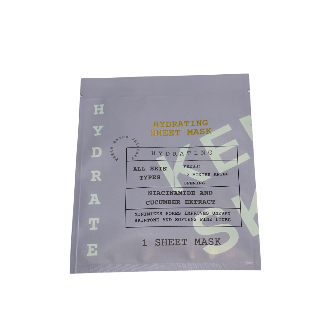 Niacinamide Cucumber Extract Hydrating Sheet Mask