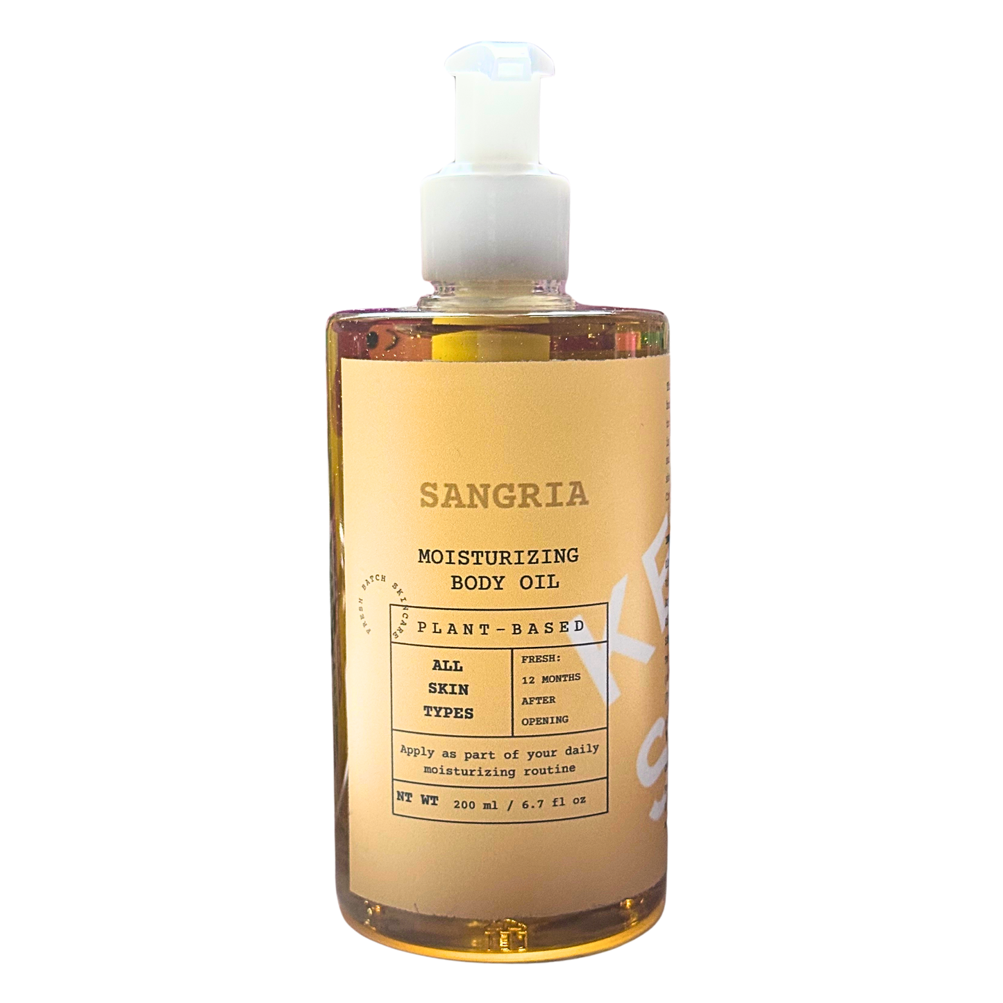 Sangria Moisturizing Body Oil