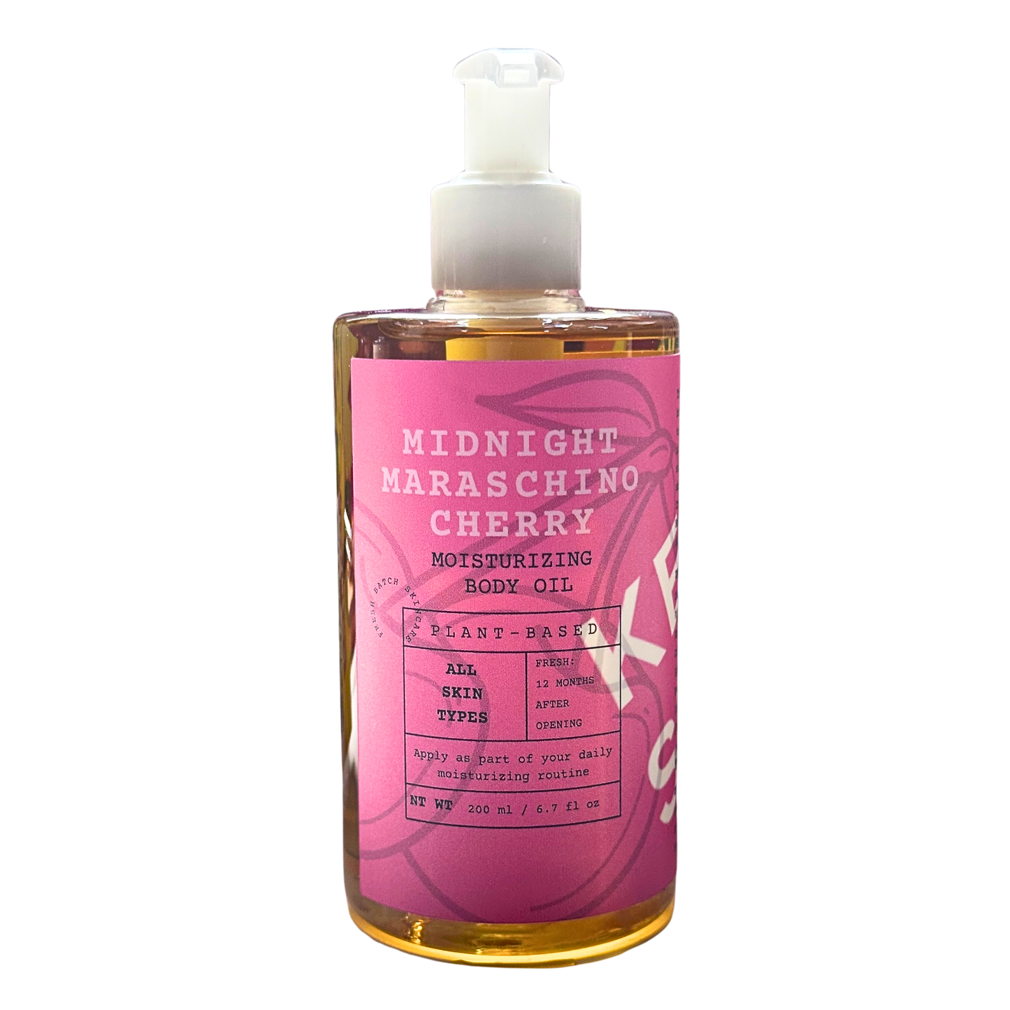 Midnight Maraschino Cherry Moisturizing Body Oil